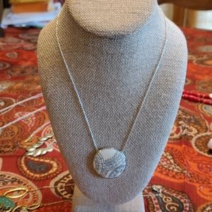 Silpada Scrimshaw Necklace N3017